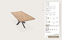 Screenshot of the Rellgo configurator.