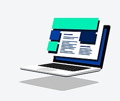 Computer in 3D