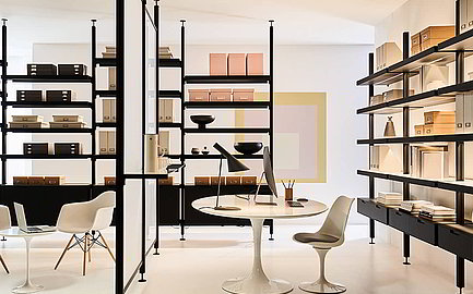 Regalsystem Konfigurator von der Firma BN Industries.