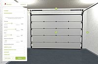 Garage door configurator from Lehner Tore.