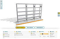 Screenshot from shelf configurator