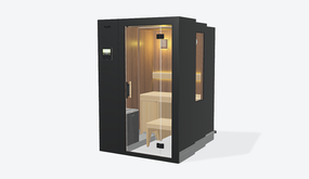 3D Modell von einer Sauna