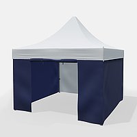 Detailed image of a 3D folding pavilion