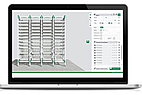 Screenshot of a shelving configurator