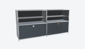 High resolution 3D model of a cabinet