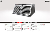 Screenshot of dog box configurator