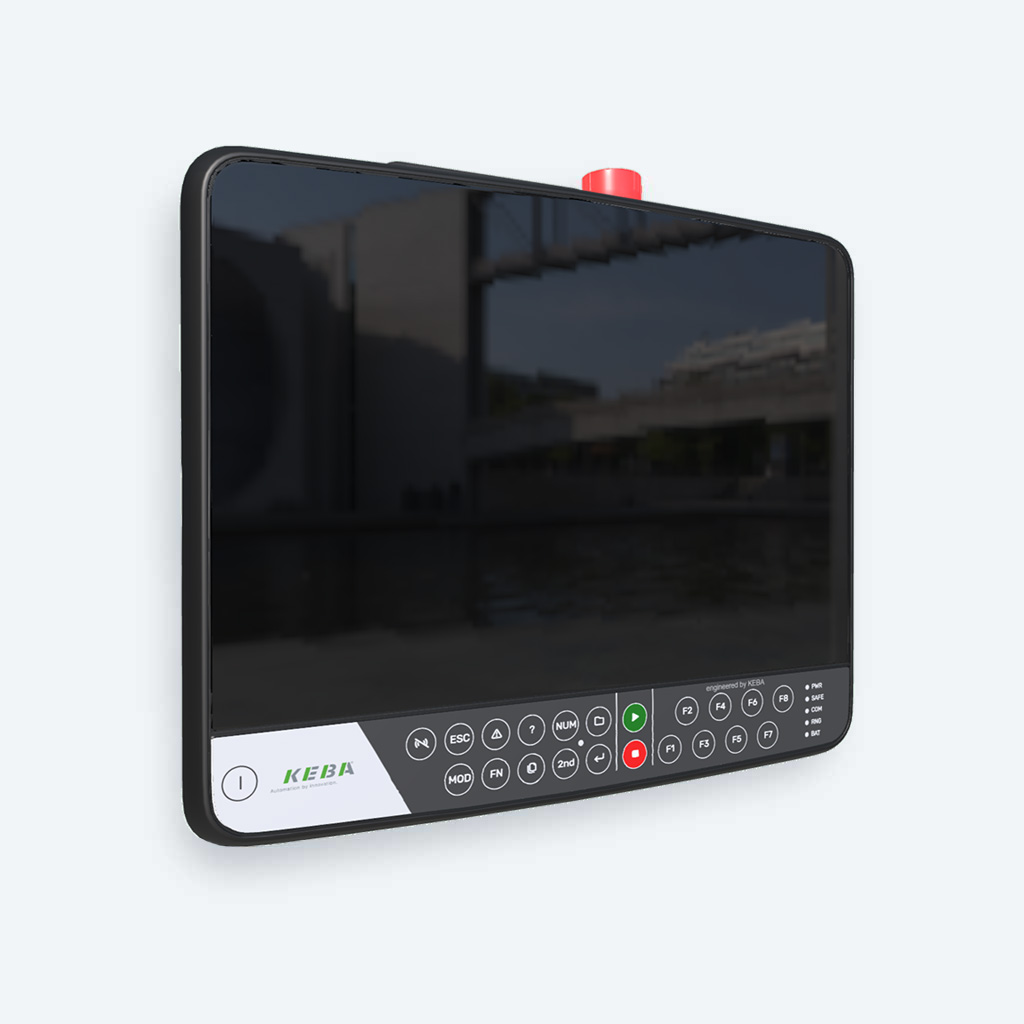 Control unit with display and function keys from the KEBA brand