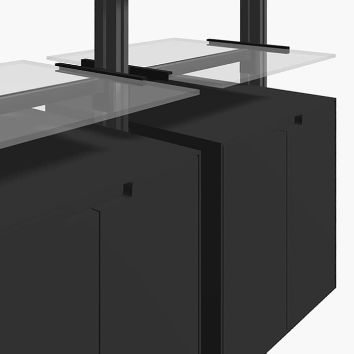 BN shelf in 3D
