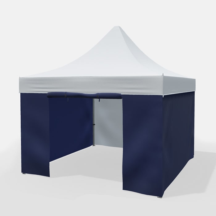 Detailed image of a 3D folding pavilion